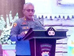 Polres Bursel Gelar Ibadah Syukuran Natal, Kapolres Ajak Untuk Menjadi Terang Bagi Dunia Dan Sekitar