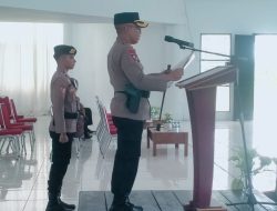 Kapolres Bursel Pimpin Upacara Sertijab dan Pelantikan