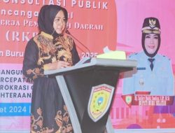 Forum Konsultasi Publik Rancangan Awal RKPD Bursel 2025, Resmi Dibuka Bupati Safitri