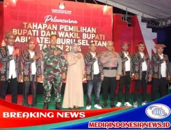 KPU Gelar Peluncuran Tahapan Pemilihan Bupati dan Wakil Bupati Buru Selatan Tahun 2024