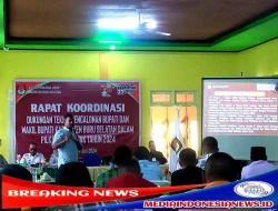KPU Bursel Gelar Rakor Dukungan Teknis Pencalonan Bupati dan Wakil Bupati