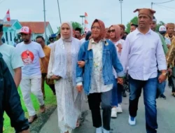 Ratusan Masa Pendukung dan Simpatisan Menjemput Paslon SMS-BENO – Lanjutkan