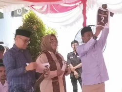 Paslon WALLY-NUSSA Sangat Senang Hati, Karena Firasatnya Benar Mendapatkan Nomor Urut 2