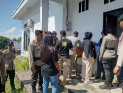 Pelipatan Surat Suara Pilkada 2024, Polres Bursel Laksanakan Pengamanan