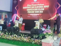 KPU Gelar Debat Publik Paslon Bupati dan Wabup Tahun 2024, Dihadiri Pjs. Bupati Bursel