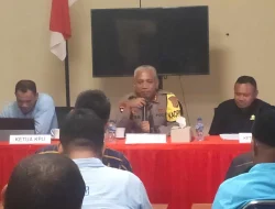 Kapolres BurseL Gelar Pertemuan Bersama Dengan KPU, Bawaslu, Pimpinan Partai dan LO Paslon