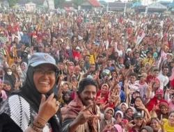Ribuan Masa Hadiri Kampanye Akbar, Bertanda Awal Dari Kemenangan Paslon SAH