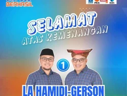 Paslon Bupati dan Wabup terpilih LHM-GES Siap Lahir Batin, Bila Tim Paslon SMS-BENO Gugat di MK