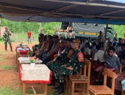 Sinergi Sahabat Bangun Negeri bersama TNI berbagi 1000 sepatu di perbatasan Indonesia