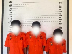 Satreskrim Polres Bursel Tangkap 3 Orang Pelaku Curanmor Dengan Modus Mutilasi