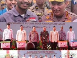 Kolaborasi Bersama Mahasiswa & OKP, Polri Presisi Gelar Baksos Sambut Ramadhan 1446 H