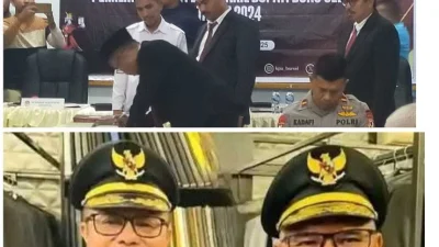 KPU Bursel Gelar Pleno Terbuka Penetapan Bupati-Wabup Terpilih. Paslon Nomor Urut 1 LHM-GES Siap di Lantik