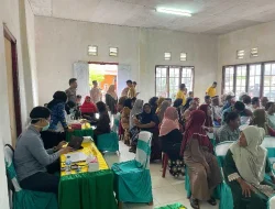 Nyambut Hari Bhayangkara ke-79, Polres Bursel Gelar Pemeriksaan Kesehatan Gratis