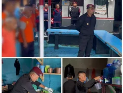 Rutan Ambon Gencarkan Sidak, dan Karutan Tegaskan Komitmen Bebas Halinar
