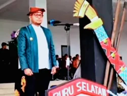 Upacara HUT Ke-17 Kabupaten Buru Selatan, Bupati La Hamidi Ajak Kerja Bersama Wujudkan “Buru Selatan Berhasil”