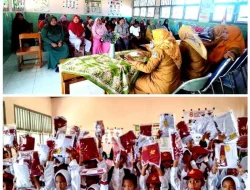 SD Negeri 64 Halsel Desa Busui Sukses Gelar Penyerahan Bantuan Seragam Sekolah dari Dinas Pendidikan, Wali Murid Turut Hadir