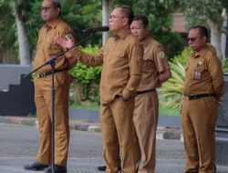 Bupati Halteng Pimpin Apel Pagi, Tekankan Disiplin dan Etos Kerja ASN