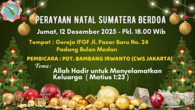 Sumatera Berdoa: Warga Medan Tetap Rayakan Natal 2025 di Tengah Duka Bencana