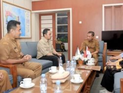 Bupati Halteng Terima Kunjungan Direktur SKP Kementerian Transmigrasi RI