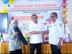 Sosialisasi dan Edukasi Penganekaragaman Konsumsi Pangan Perkuat Ketahanan Pangan Lokal di Halteng