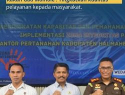 Zona Integritas Jadi Komitmen Bersama, Kantor Pertanahan Halteng Dorong Pelayanan Bersih dan Profesional