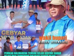 Gebyar Sadar Pajak di Halteng, Pemkab Resmi Luncurkan Aplikasi Pembayaran Pajak Digital