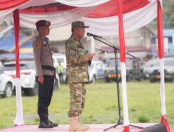 Bupati Halteng Pimpin Apel Gabungan Siaga Natal 2025 dan Tahun Baru 2026