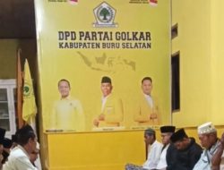 Doa Bersama HUT ke-61 Golkar Dihadiri Bupati Bursel La Hamidi