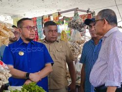 Bupati dan Wakil Bupati Buru Selatan Lakukan Sidak ke Pasar Kai Wait Namrole