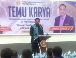 Plh Kadis Sosial Maluku: Karang Taruna Mitra Strategis Pemerintah Tangani Masalah Sosial