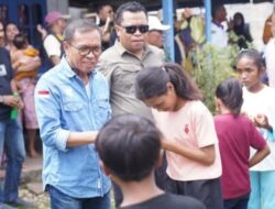 Roadshow Awal Tahun, Bupati dan Wakil Bupati Halmahera Tengah Kunjungi Patani Timur