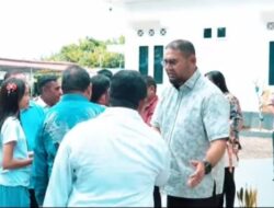 Open House Wabup Halsel Pererat Silaturahmi Natal dan Tahun Baru di Desa Papaloang