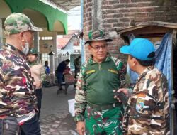 Peringati HUT ke-1, Kodim 0830/ Surabaya Bersama 3 Pilar Gelar Karya Bakti di Sungai Dupak Pasar