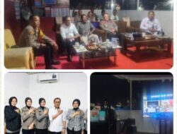 Pos Pengamanan Weda Ikuti Zoom Meeting Operasi Lilin 2025
