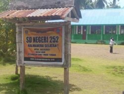 Atap Bocor dan Plafon Nyaris Roboh, SDN 252 Halmahera Selatan Menanti Tindakan Dinas Pendidikan