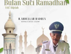 Lelewi Bersiap Sambut Ramadan 1447 H, Pemerintah Desa Ajak Warga Perkuat Iman dan Kebersamaan
