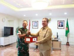 Gubernur Maluku Terima Kunjungan Pangdam XV/Pattimura, Apresiasi Sinergitas dan Dedikasi