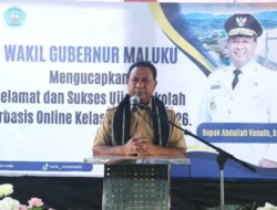 Wakil Gubernur Maluku Buka Ujian Sekolah di SMA Negeri 11 Ambon, Tekankan Pentingnya Mimpi dan Disiplin