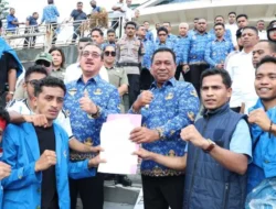 Gubernur Maluku Terima Aspirasi Gerakan Mahasiswa Peduli Rakyat