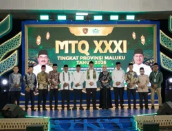 Gubernur Maluku Buka MTQ XXXI Tingkat Provinsi, Dorong Lahirnya Generasi Qur’ani Berdaya Saing