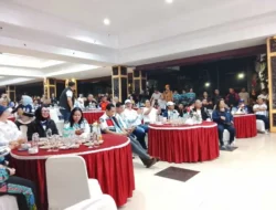 Gubernur Maluku Bersama Sekda dan Forkopimda Larut dalam Euforia Nonton Bareng Final Bola Gembira 2026 di Lapangan Merdeka Ambon