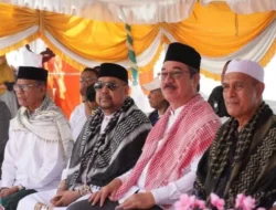 Gubernur Maluku Hadiri Pencanangan Pemasangan Atap Pertama Masjid Quba Al-Bayan di Negeri Seith