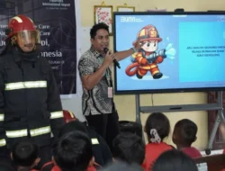 PT Angkasa Pura Indonesia Edukasi Siswa SD di Tawiri tentang Keselamatan dan Keamanan Penerbangan