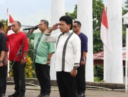 Tanamkan Jiwa Patriotisme dalam Pelayanan Publik, Sekda Maluku Sadali Ie Pimpin Ziarah HUT ke-81 di TMP Kapahaha