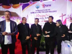 Gubernur Lewerissa di HUT ke-91 GPM Tegaskan Gereja Harus Hadir Menjawab Tantangan Zaman