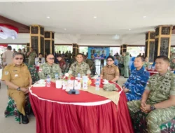 Sekda Maluku Mewakili Gubernur Apresiasi Bazar Murah HUT ke-81 TNI