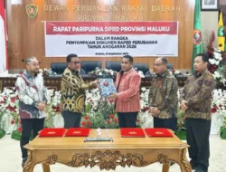DPRD Maluku Gelar Rapat Paripurna Penyampaian Dokumen RAPBD Perubahan 2026