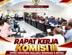 Komisi III DPRD Maluku Gelar Rapat Kerja Bahas Tuntutan Aplikasi Maxim